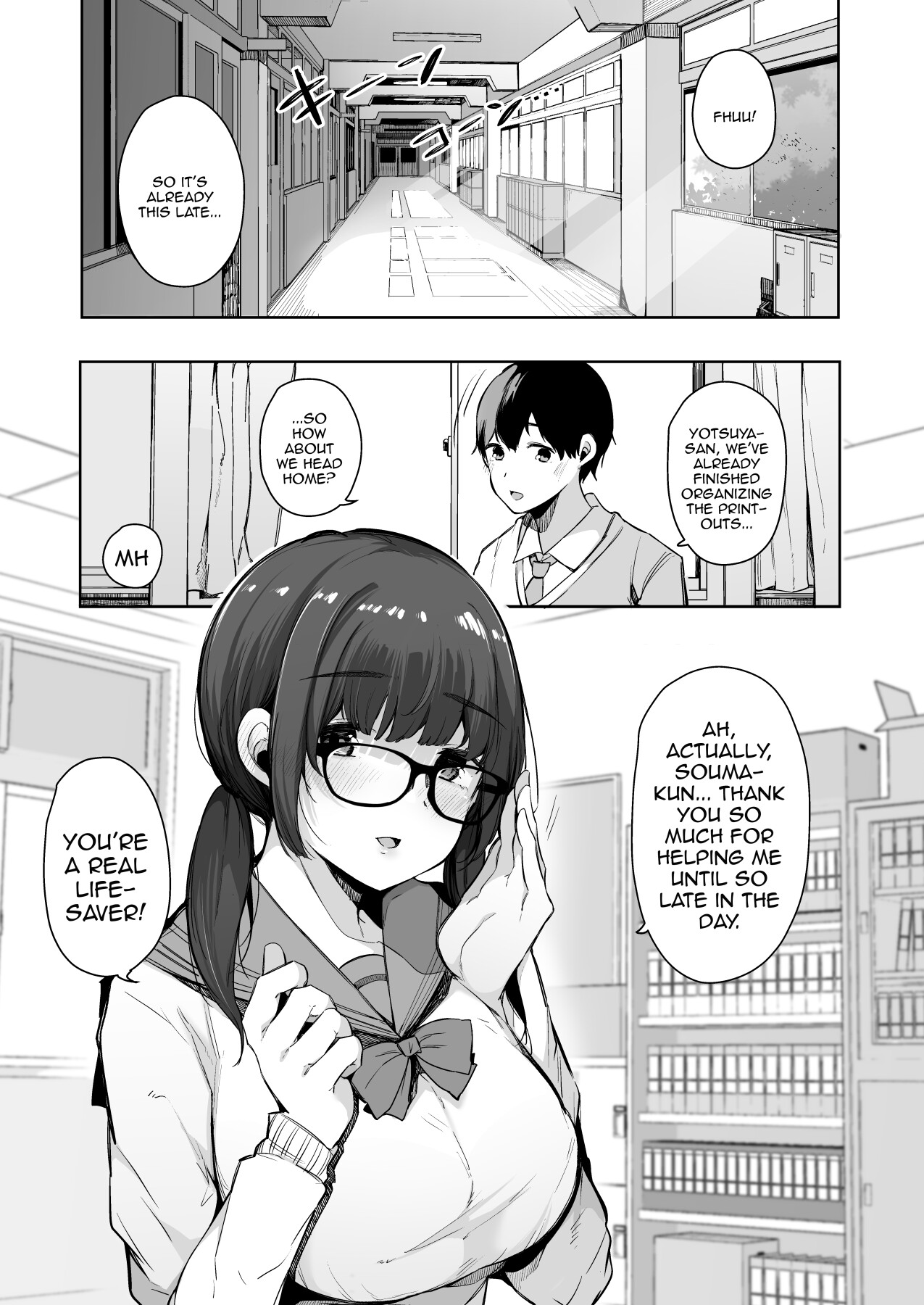 Hentai Manga Comic-Until The Boyfriend-Having Class President With A Strong Sexual Appetite Falls-Read-2